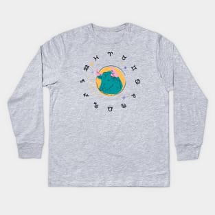 Taurus Signs Are bad Ass Kids Long Sleeve T-Shirt